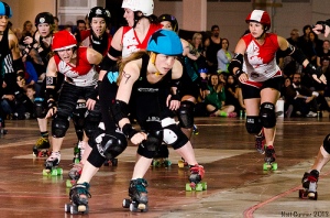The Betties defeat by the Dolls was their largest loss in three years. (Photo by Neil Gunner)